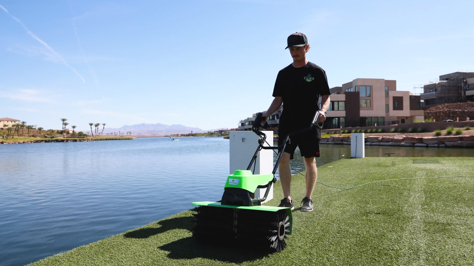 residential window screen on house